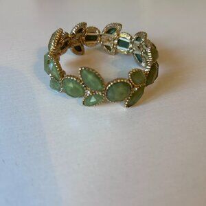 Sage Green and Gold Women's Francescas Bracelet